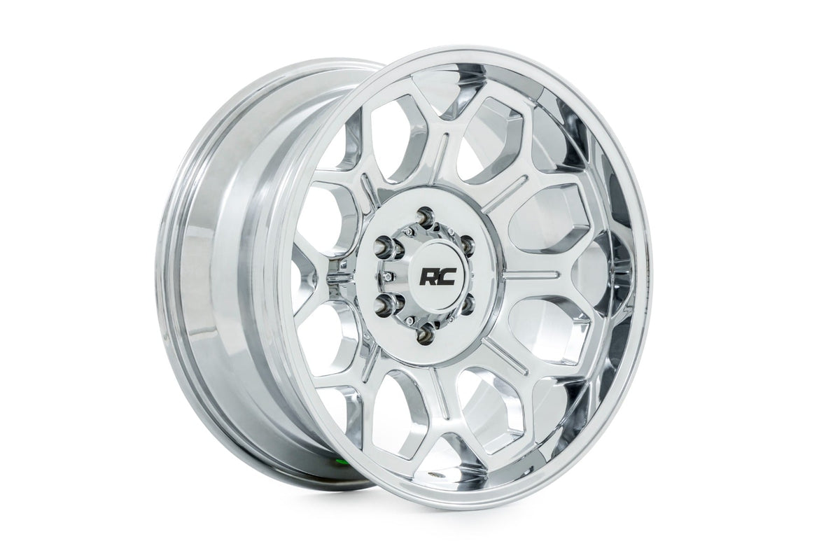 77 Series Wheel One-Piece Chrome 20x9 6x5.5 -12mm Rough Country