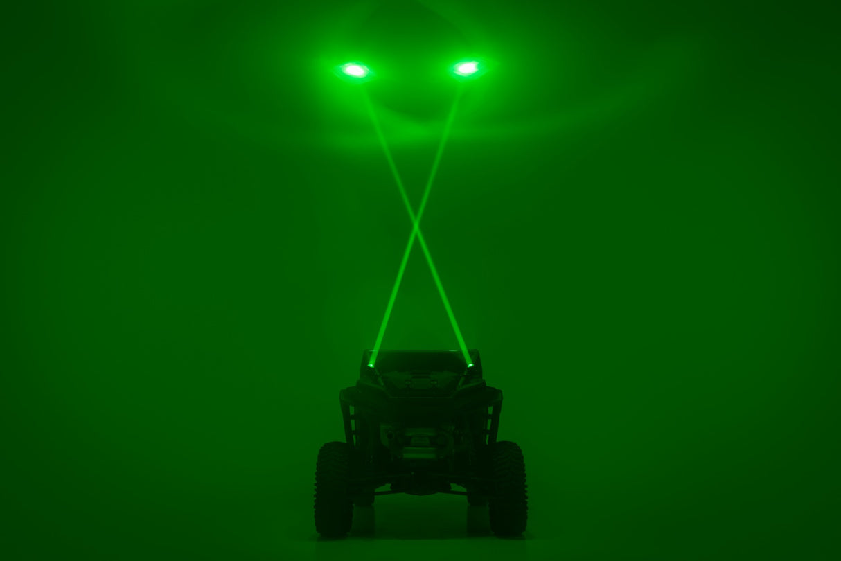 Laser Whip Light Kit RGBW 2400 Lumens Pair Rough Country