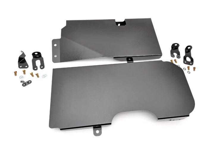 Gas Tank Skid Plate Jeep Wrangler Unlimited 2WD/4WD (2007-2018) Rough Country