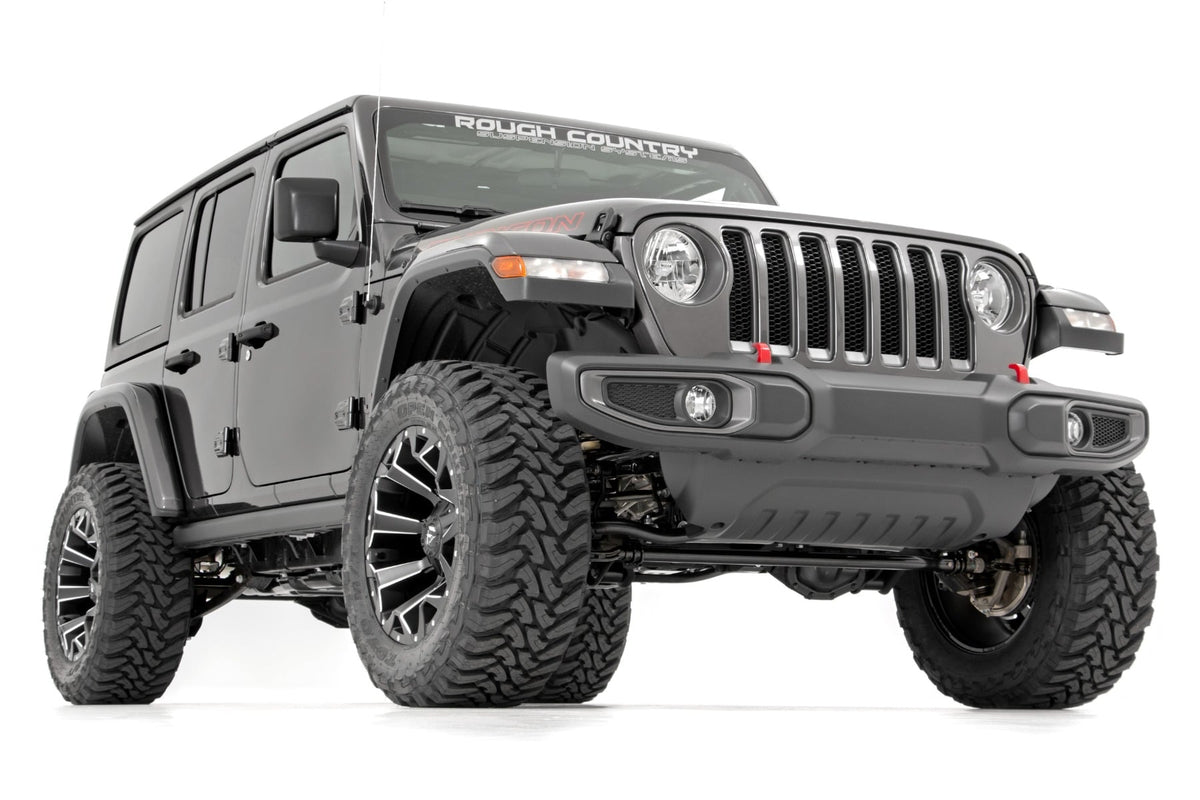 2.5 Inch Lift Kit Coils V2 Jeep Wrangler Unlimited Rubicon 4WD (2024-2026) Rough Country