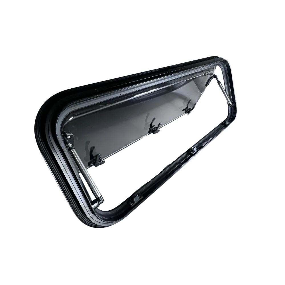 Acrylic Awning Window w/ Clamp Ring (Driver Side) for Sprinter Van Wideout S&B