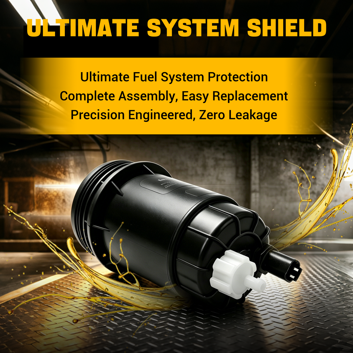 Trucktok 2007-2009 6.7L Dodge Ram Fuel Water Separator Filter Replaces FS43257 TruckTok