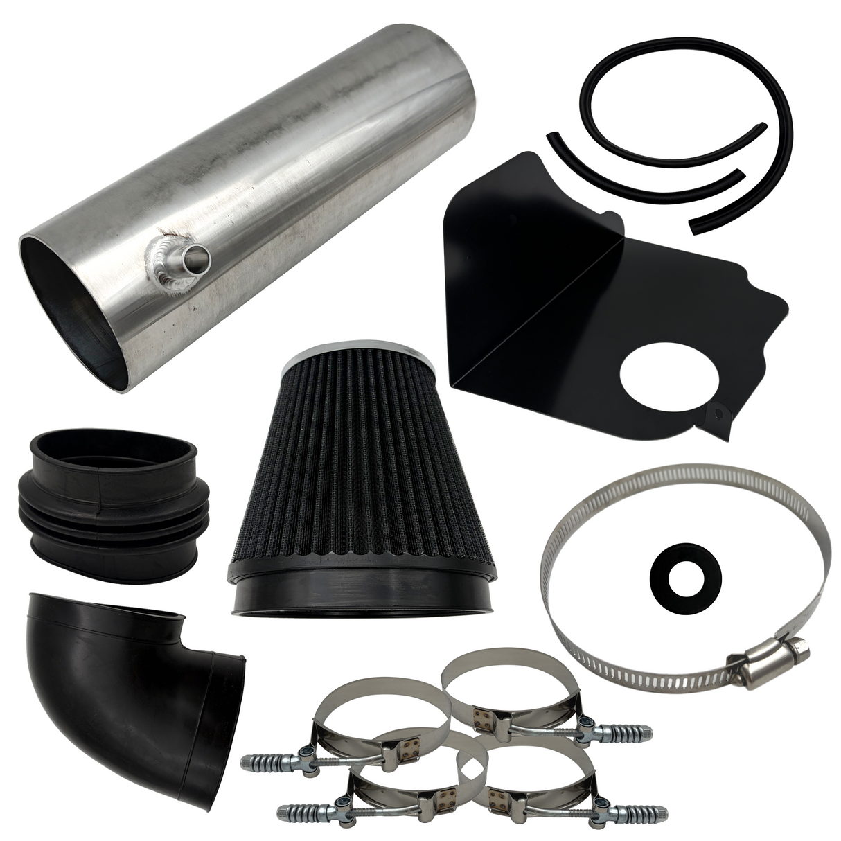 Trucktok 2005-2010 Dodge Chrysler HEMI 5.7L 6.1L V8 Cold Air Intake w/Heat Shield TruckTok