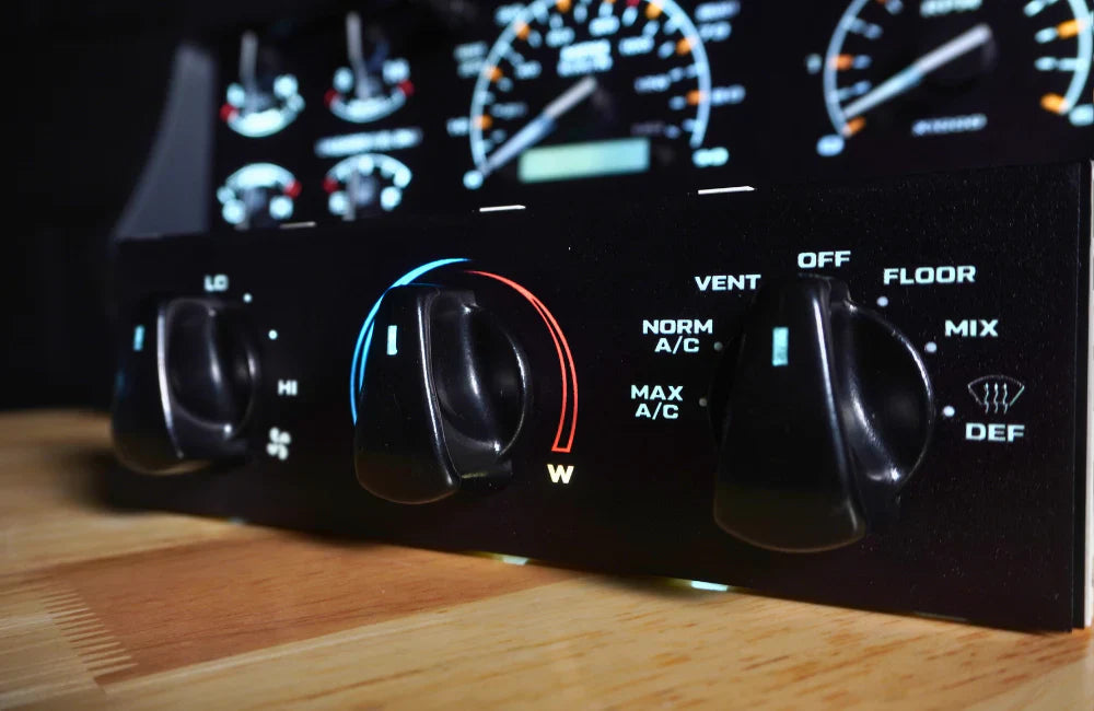 92-96 Cluster Faceplate Kit - XLT Modern - Gas Chinook Auto
