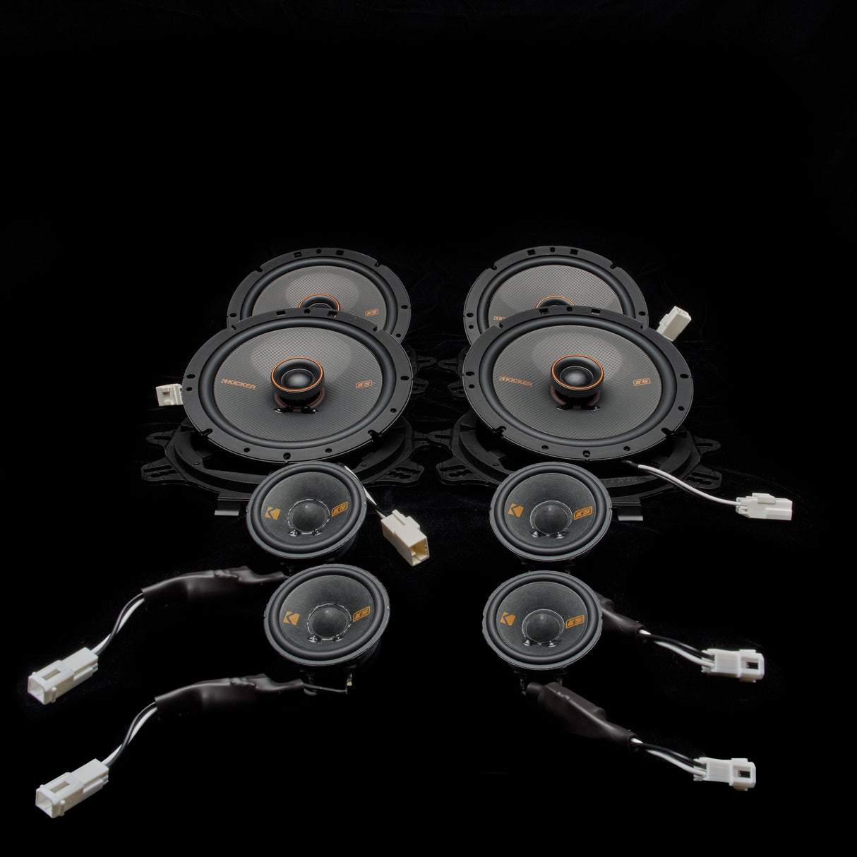 Kicker Plug & Play Speaker Bundle Upgrade | '15 - '18 JK Wrangler