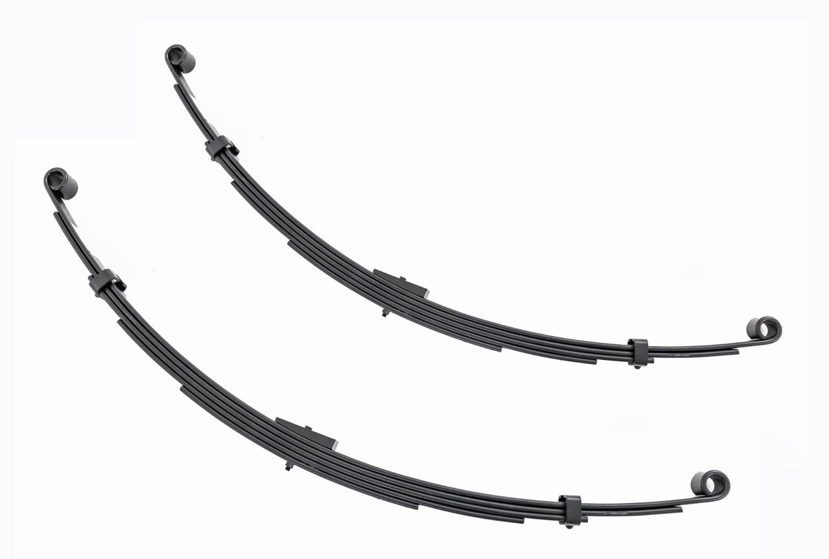 Rear Leaf Springs 4 Inch Lift Pair International Scout II 4WD (1971-1980) Rough Country