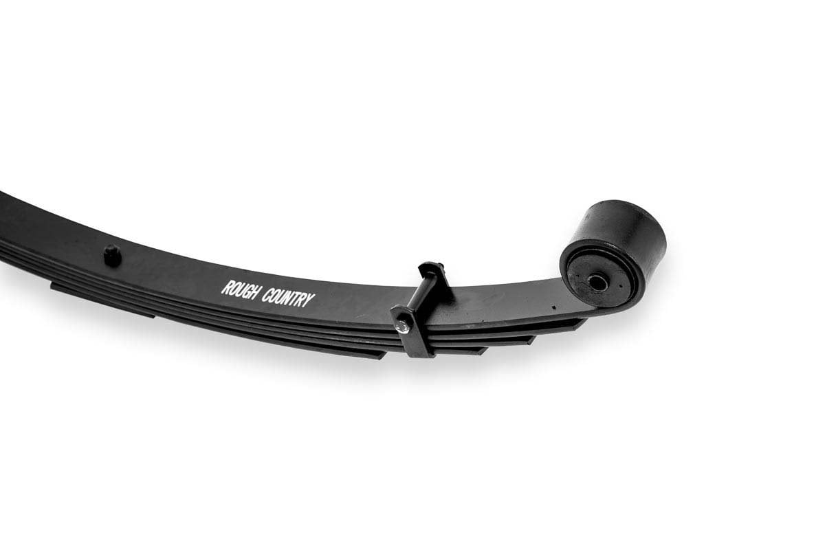Rear Leaf Springs 4 Inch Lift Pair Jeep Cherokee XJ 2WD/4WD (1984-2001) Rough Country