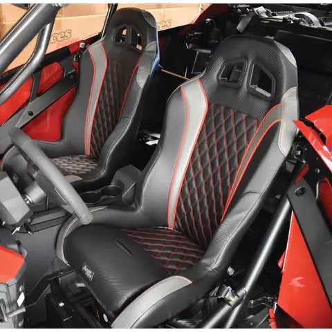 Polaris RZR Carbon Edition Daytona UTV Seats - (Pair) UTV Parts Guy