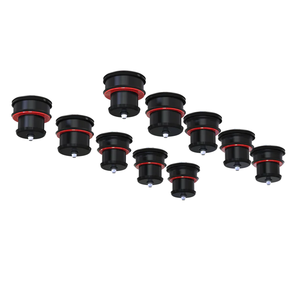 S&B Silicone Bronco Body Mount Kit - 1980-1996 Ford Bronco S&B Filters