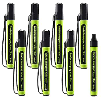 LoGest Survival Emergency Water Filter Straw TekShack