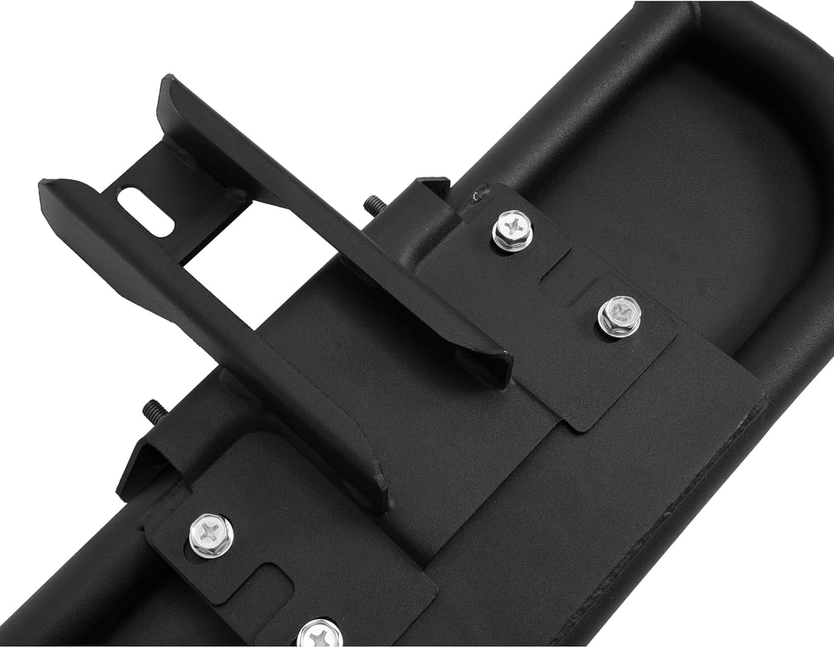 Heavy Duty Steel Side Steps for Jeep Gladiator 4 Door Black