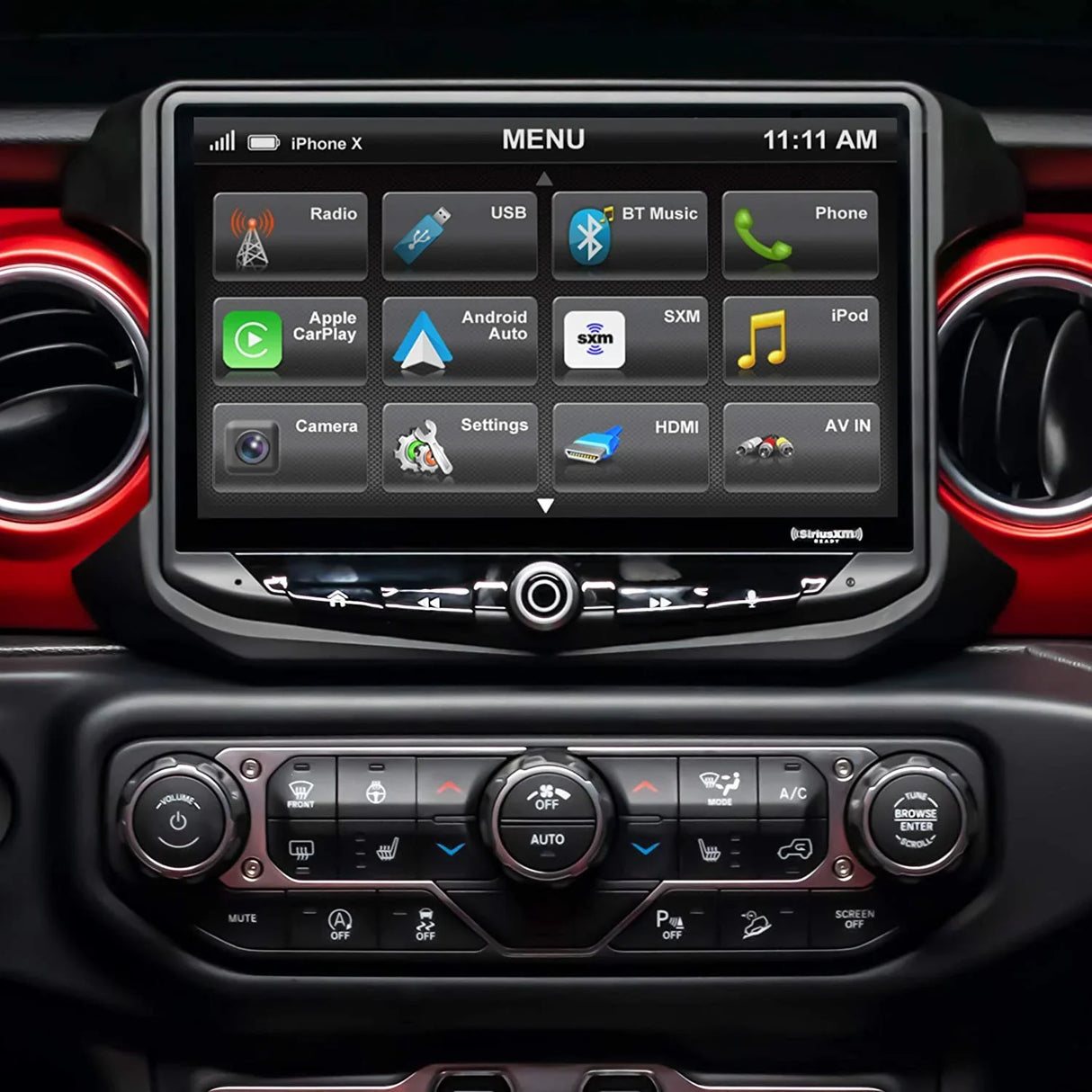 Stinger HEIGH10 10" Radio Fully Integrated Kit W/ Vehicle And Off-Road I '18-'23 Jeep JL Wranglers/ '20-'23 Jeep JT Gladiators