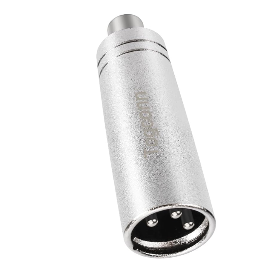 RCA Female to XLR Male Adapter TekShack