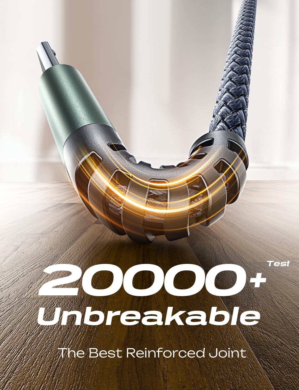 Micro USB Cable – 6.6ft, Nylon Braided, 2.4A, High Speed Charge & Sync TekShack