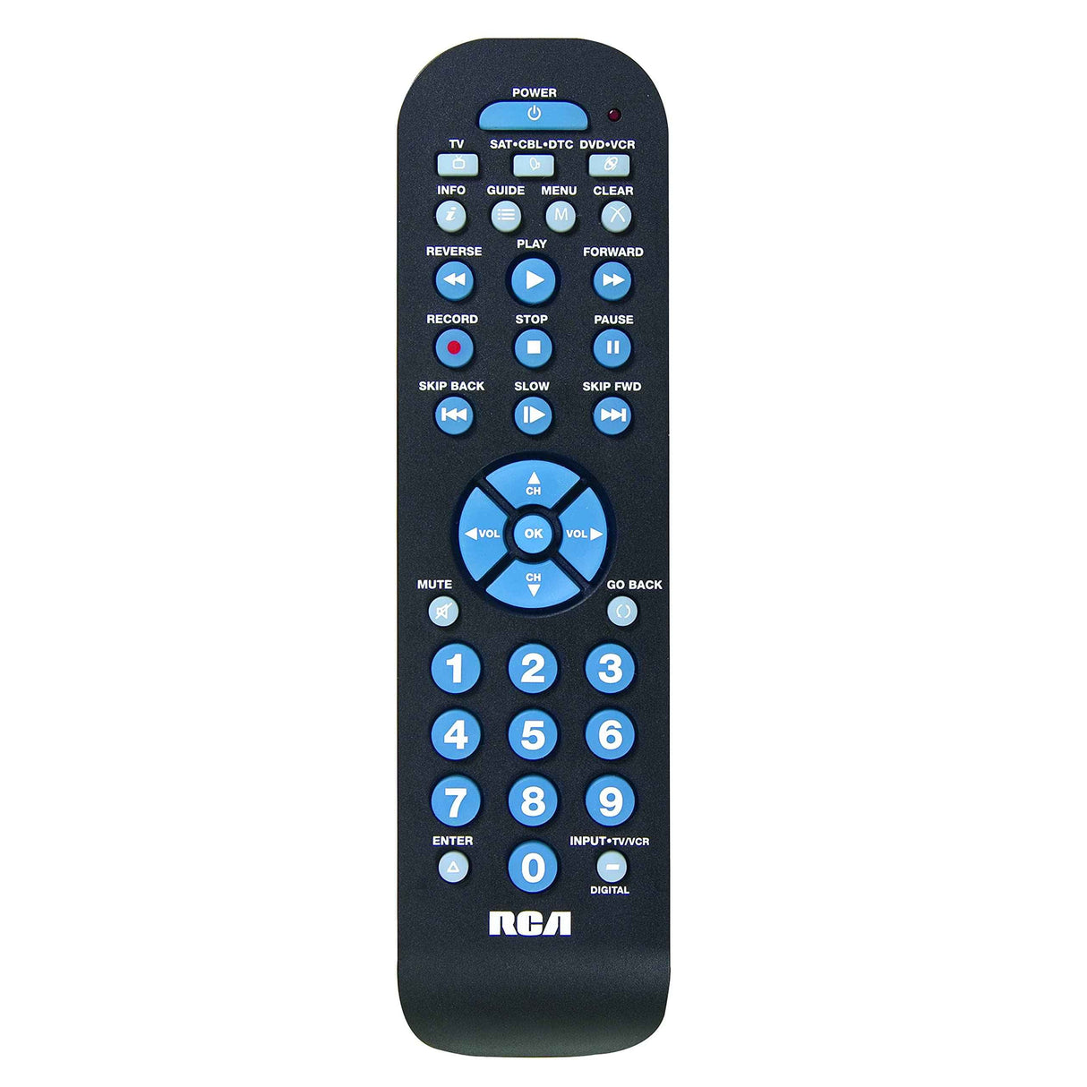 Universal Remote Control Platinum Pro RCA. Expanded DVR Capability TekShack