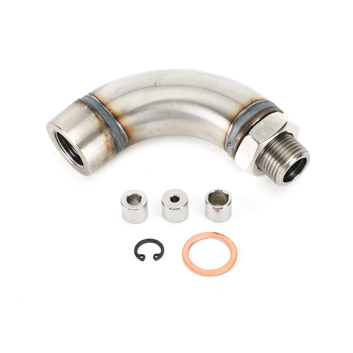 J Style M18X1.5 O2 Oxygen Sensor Spacer Kit For OBD2 Vihicle