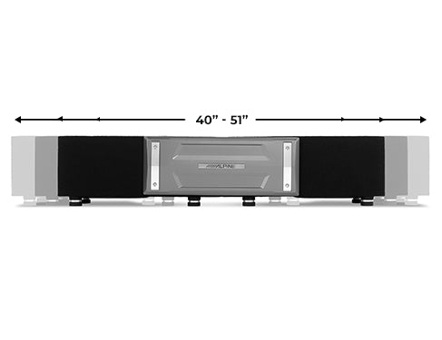Alpine S2-DB8V-TRK Dual 8” Halo S-Series Preloaded Truck Subwoofer Enclosure with ProLink™