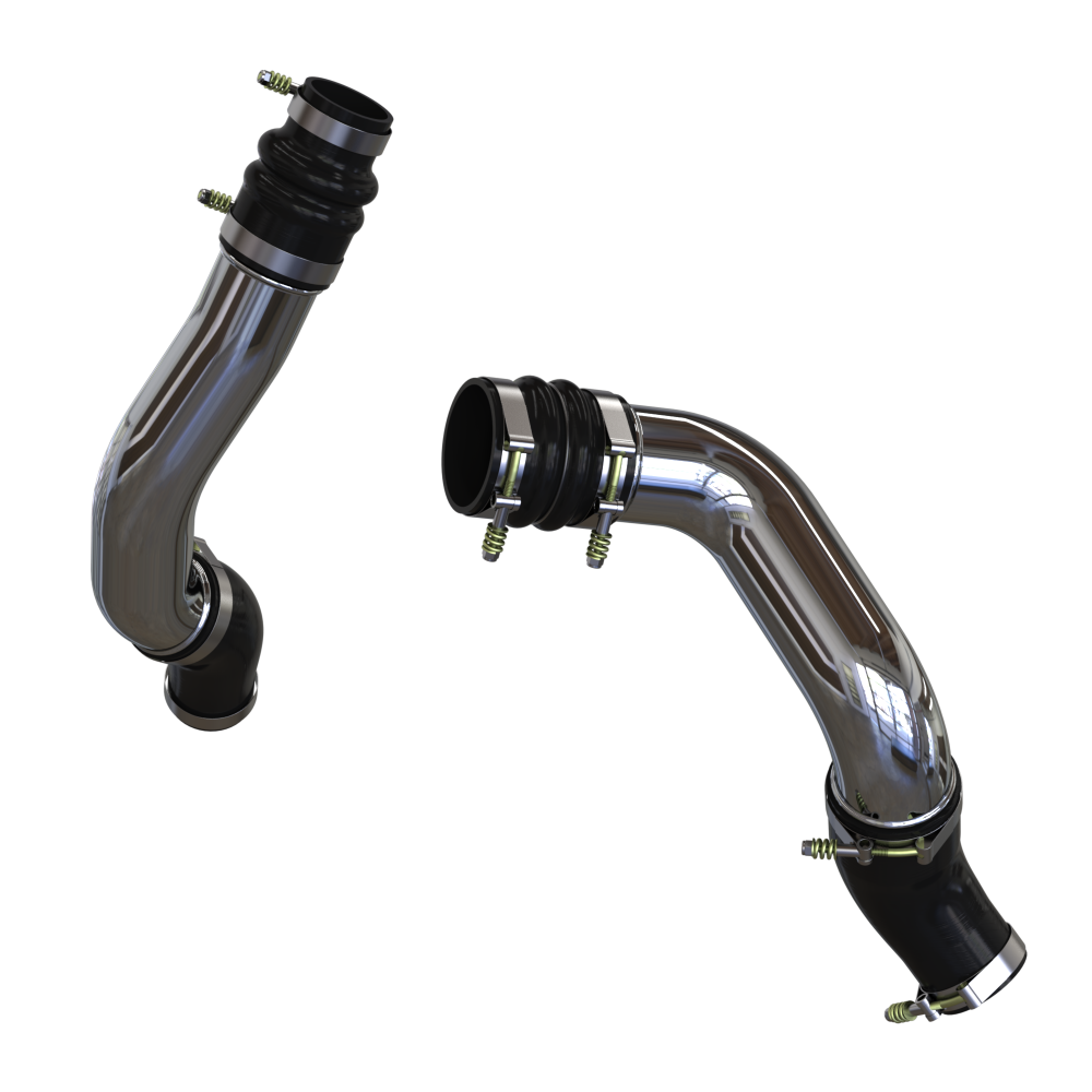 Intercooler Pipe and Boot Set, 2013-2018 Ram 2500/3500 Cummins 6.7L S&B
