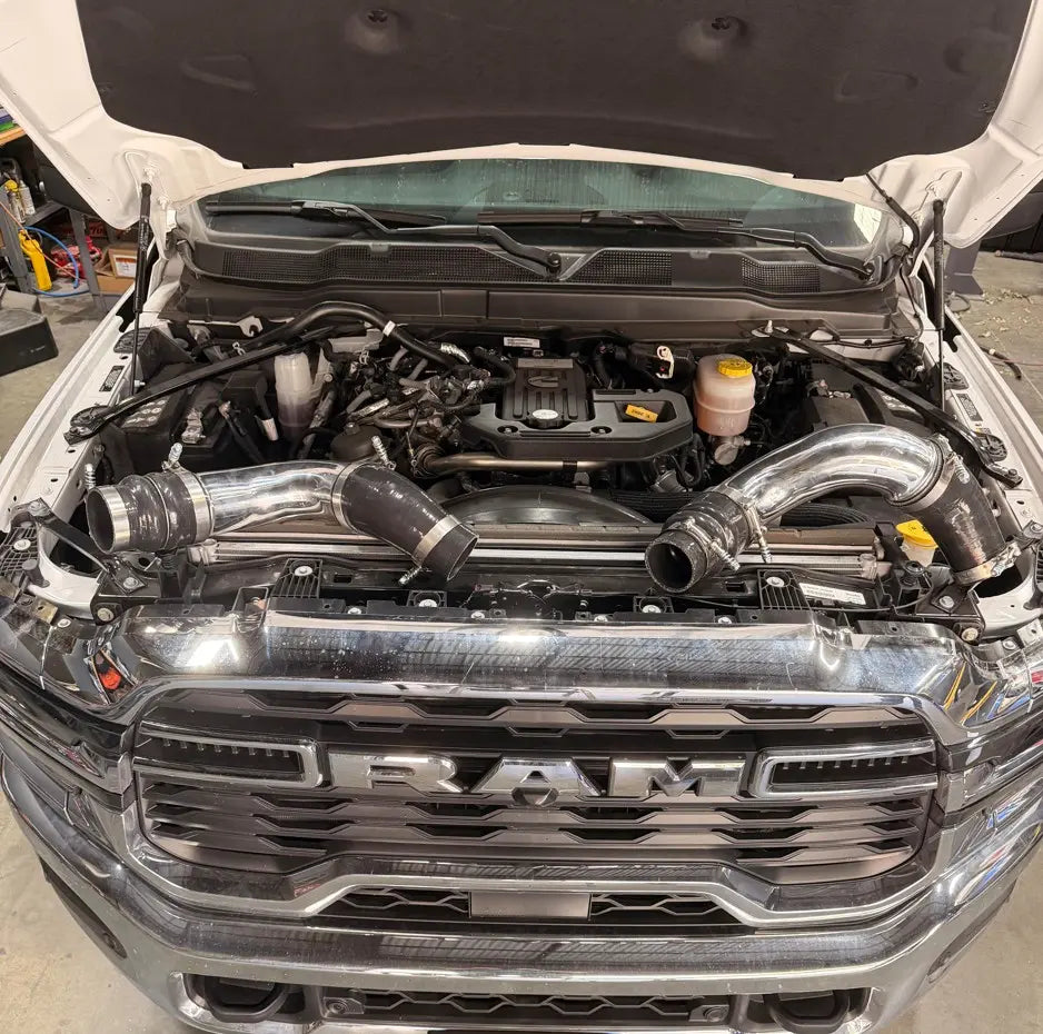Hot & Cold Side Intercooler Pipe for 2025-2026 RAM 2500/3500, 6.7L Cummins S&B Hot & Cold Side Intercooler Pipe for 2025-2026 RAM 2500/3500, 6.7L Cummins Hot & Cold Side Intercooler Pipe for 2025-2026 RAM 2500/3500, 6.7L Cummins Hot & Cold Side Intercooler Pipe for 2025-2026 RAM 2500/3500, 6.7L Cummins Hot & Cold Side Intercooler Pipe for 2025-2026 RAM 2500/3500, 6.7L Cummins
