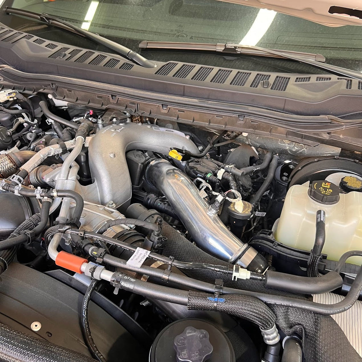 Hot Side Intercooler Pipe for 2023-2027 Ford Powerstroke 6.7L High Output S&B Hot Side Intercooler Pipe for 2023-2027 Ford Powerstroke 6.7L High Output Hot Side Intercooler Pipe for 2023-2027 Ford Powerstroke 6.7L High Output Hot Side Intercooler Pipe for 2023-2027 Ford Powerstroke 6.7L High Output Hot Side Intercooler Pipe for 2023-2027 Ford Powerstroke 6.7L High Output