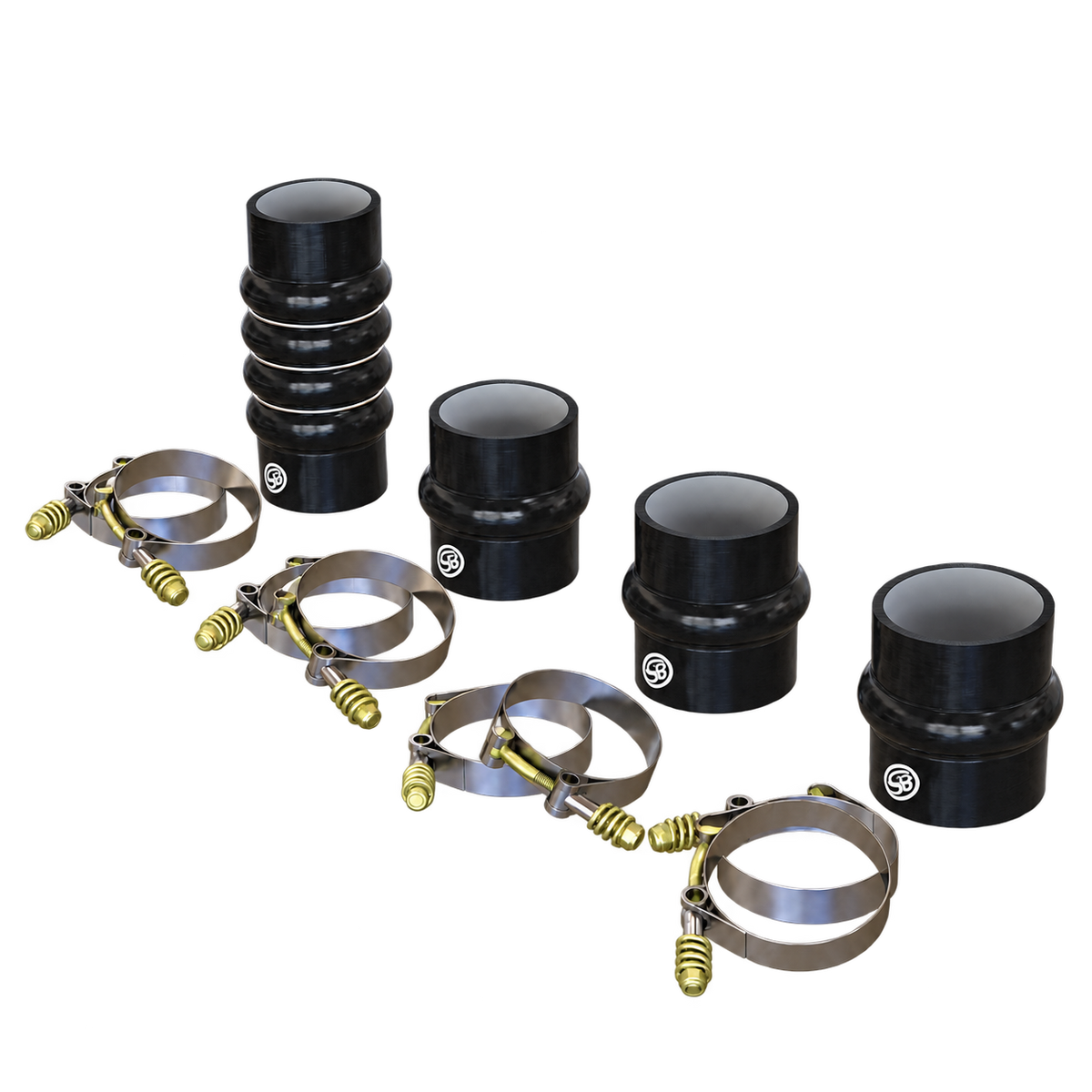Hot and Cold Side Boot Kit for 2003-2007 Dodge Ram Cummins 5.9L S&B Hot and Cold Side Boot Kit for 2003-2007 Dodge Ram Cummins 5.9L Hot and Cold Side Boot Kit for 2003-2007 Dodge Ram Cummins 5.9L Hot and Cold Side Boot Kit for 2003-2007 Dodge Ram Cummins 5.9L Hot and Cold Side Boot Kit for 2003-2007 Dodge Ram Cummins 5.9L