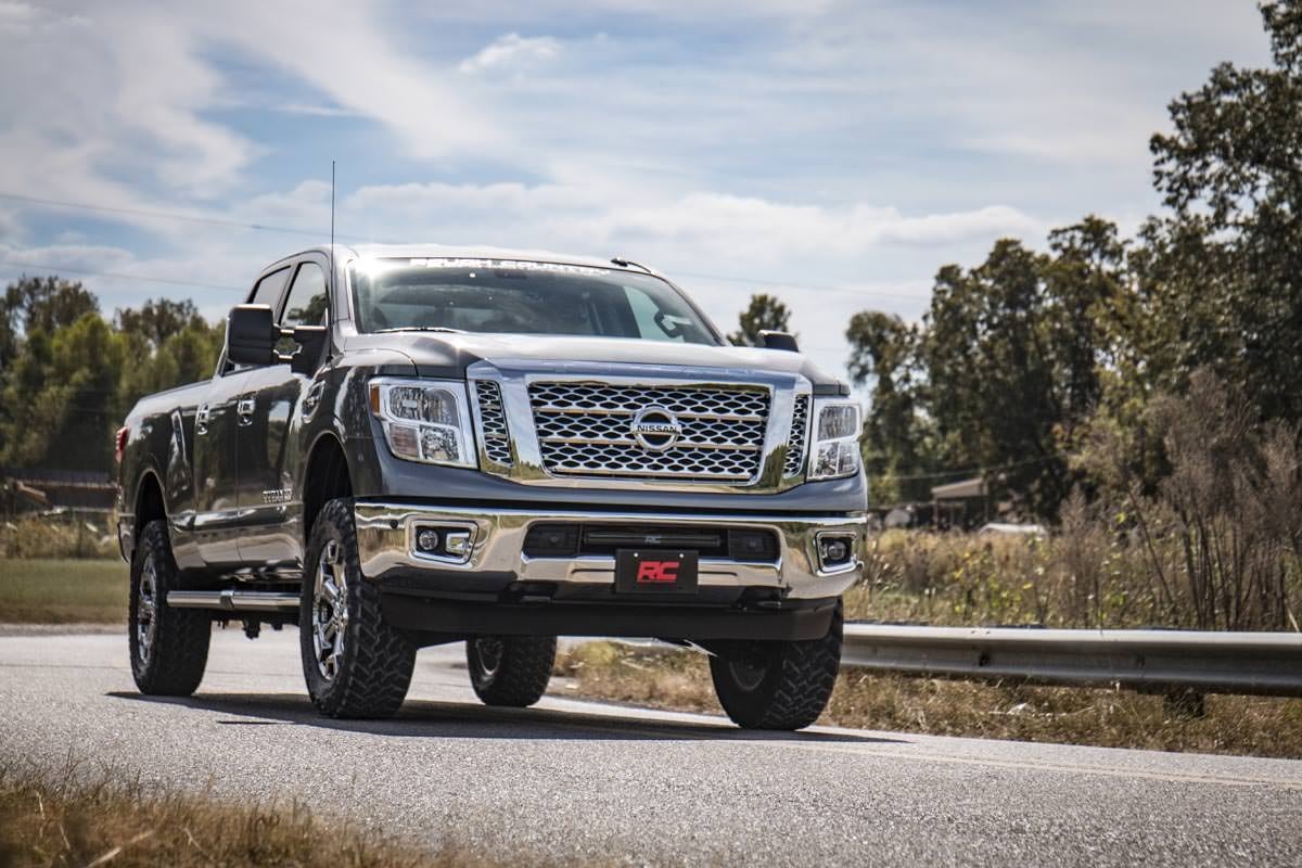 3 Inch Lift Kit N3 Shocks Nissan Titan XD 2WD/4WD (2016-2024) Rough Country