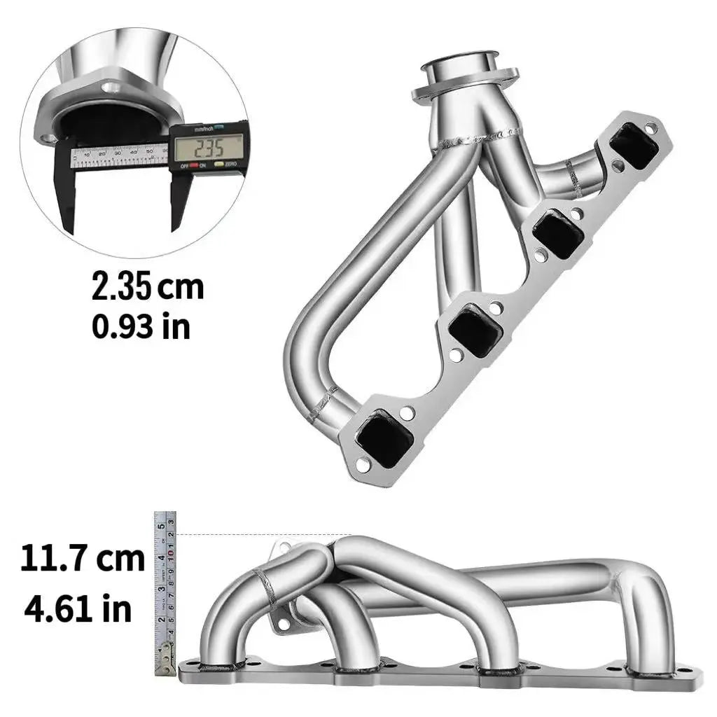 Exhaust Header for 1962-1977 Ford Mustang/Fairlane/Falcon/Maverick/Galaxie 500丨1966-1971 Mercury Comet Cougar 4.3L/4.7L/5.0L V8