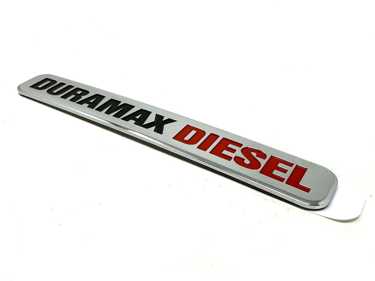 84682637 OE Duramax Badge, 2001-2020 GM 6.6L Duramax LB7 LLY LBZ LMM LML L5P GM
