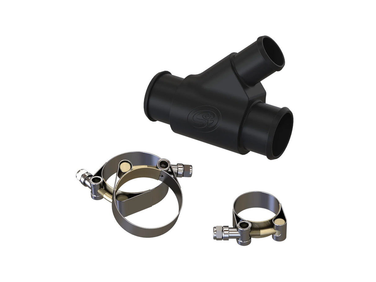 S&B Filters 85-1000 Aluminum Coolant Y Pipe, 2013-2015 Dodge Ram 6.7L Ram Cummins, Dual Radiator S&B Filters