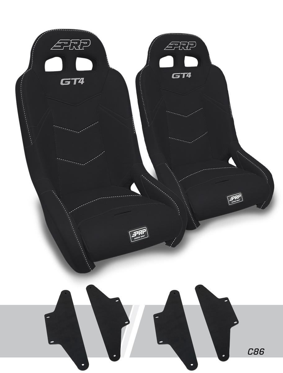 PRP GT4 Suspension Seats Kit for Can-Am Maverick X3 & X3 MAX