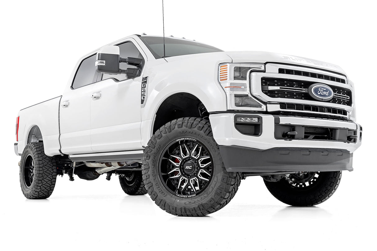 86 Series Wheel One-Piece Gloss Black 22x10 6x135 -19mm Rough Country