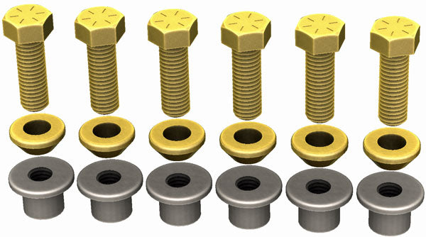 Jeep Wrangler TJ/YJ Transfer Case Skid Hardware Repair Kit