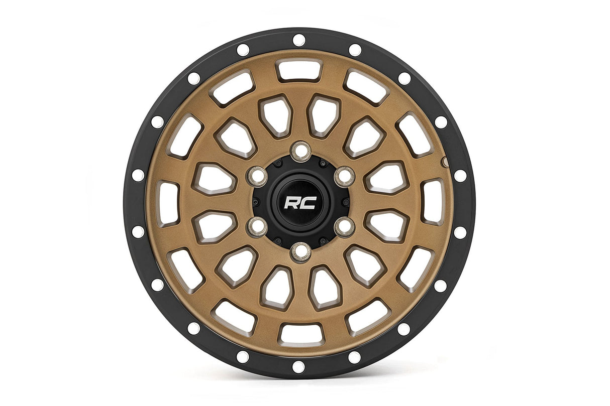 Rough Country 87 Series Simulated Beadlock Wheel 6x5.5 Bolt Pattern