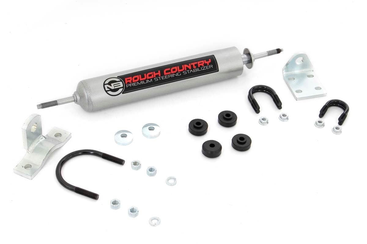 N3 Steering Stabilizer Multiple Makes & Models (Dodge/Jeep) Rough Country
