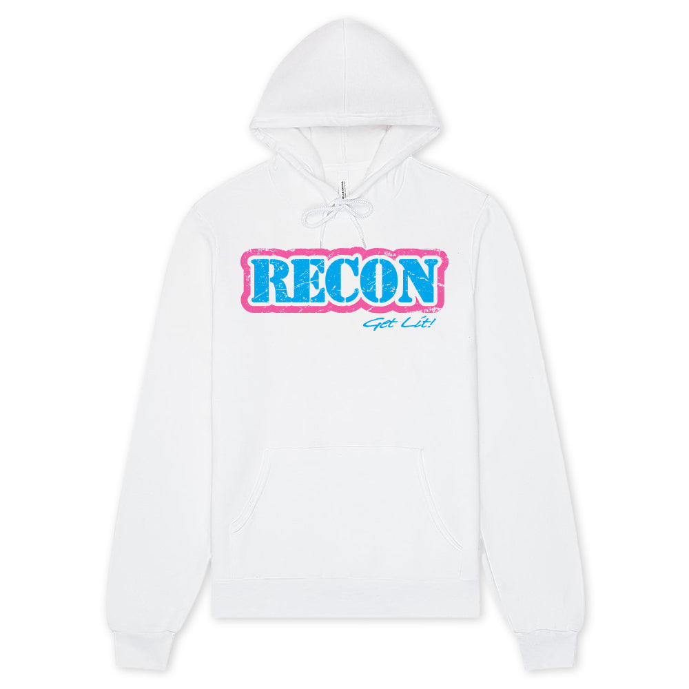 RECON Women's White Miami Vice Hoodie RECON RECON Women's White Miami Vice Hoodie RECON Women's White Miami Vice Hoodie RECON Women's White Miami Vice Hoodie RECON Women's White Miami Vice Hoodie