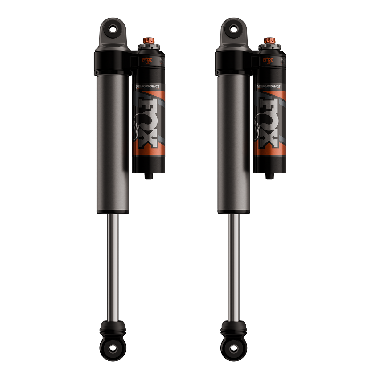 FOX 2.5 Rear Shocks w/ DSC Reservoir Adjuster | 0-1.5 Inch Lift | Performance Elite Series | Chevy Silverado and GMC Sierra 1500 (07-18) FOX