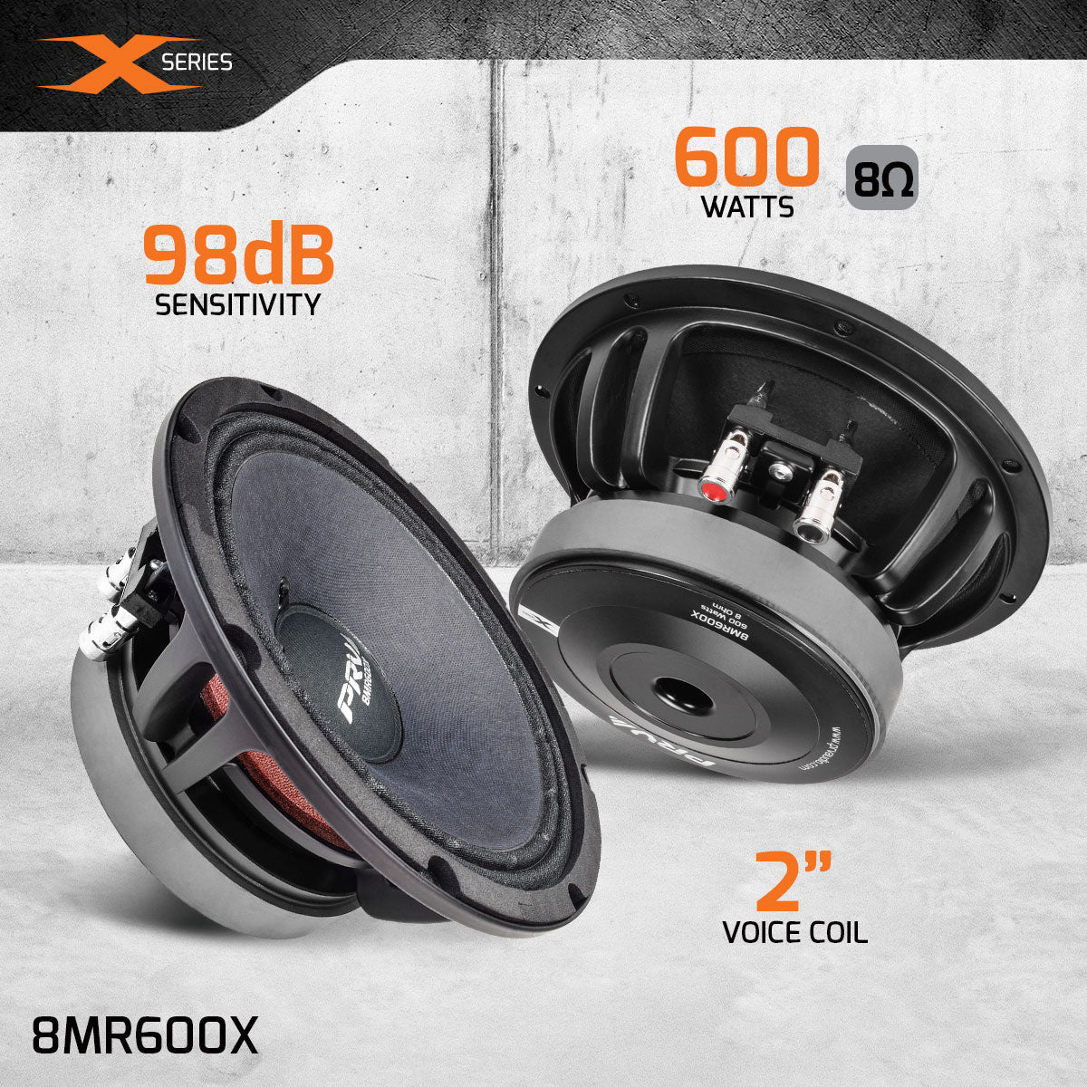 PRV 8MR600X Midrange PRV Audio