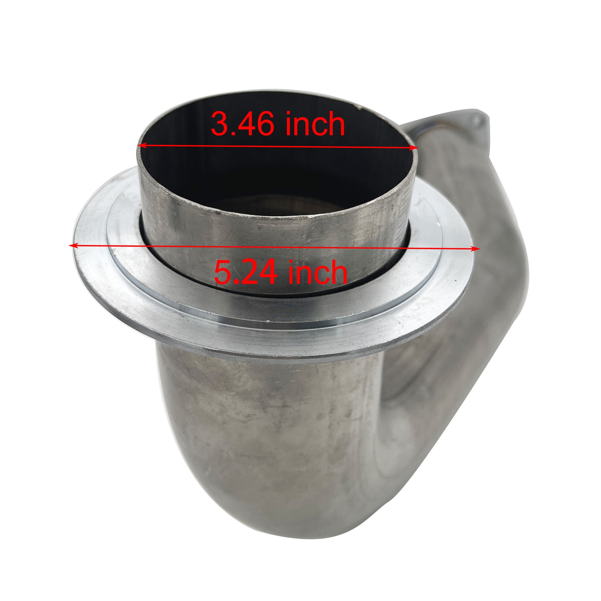 TruckTok 2017-2023 6.6L Duramax L5P 3.5" Downpipe w/EGR Cooler Delete kit TruckTok