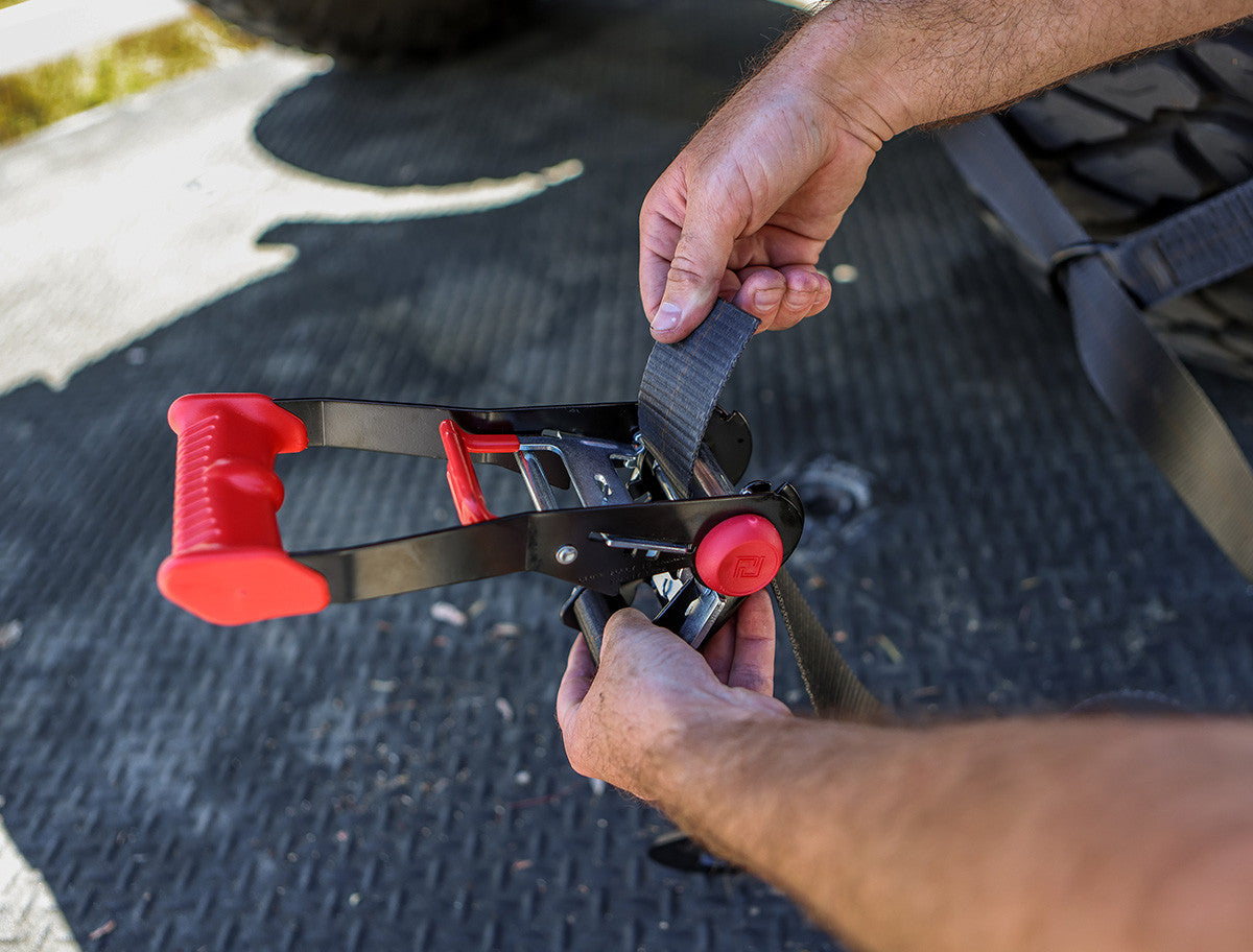 Heavy Duty Wheel Lasso Tie-Down Kit