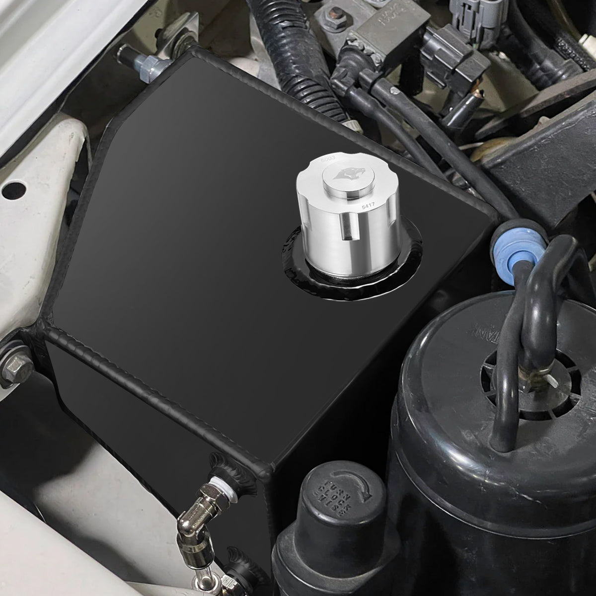 2008-2010 Ford 6.4L Powerstroke Coolant Reservoir (Degas) Flashark
