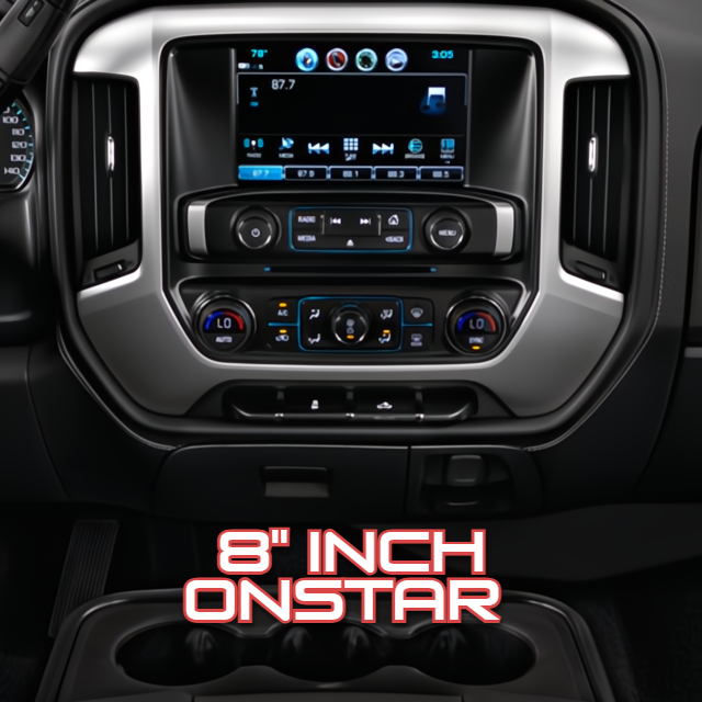 GMC Sierra 2014-2018 14.4" Workshop 12 Tesla-Style Screen Workshop 12