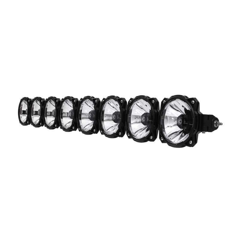 KCHilites 50" PRO6 Gravity® LED 8-Light- Light Bar System | '07-'18 JK Wrangler