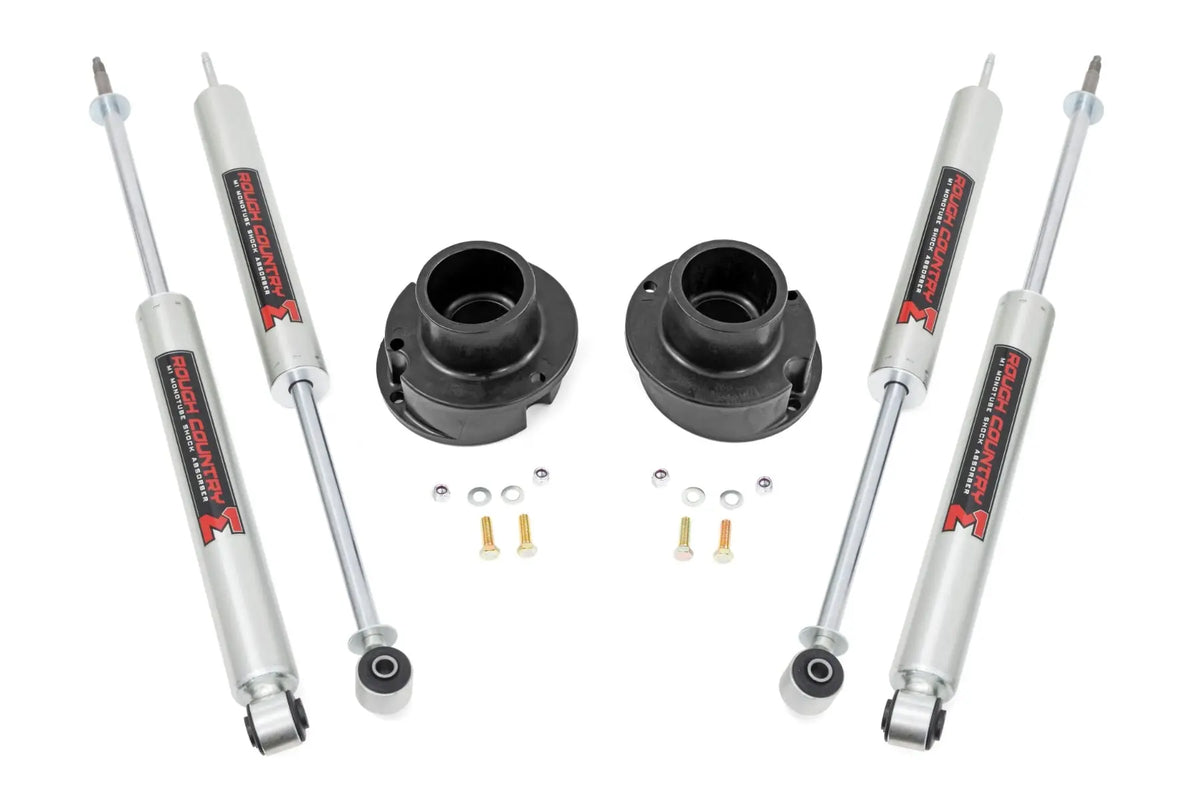 Rough Country 2.5 Inch Leveling Kit Ram 2500 4WD 2014-2026 & 3500 2013-2026 377-config