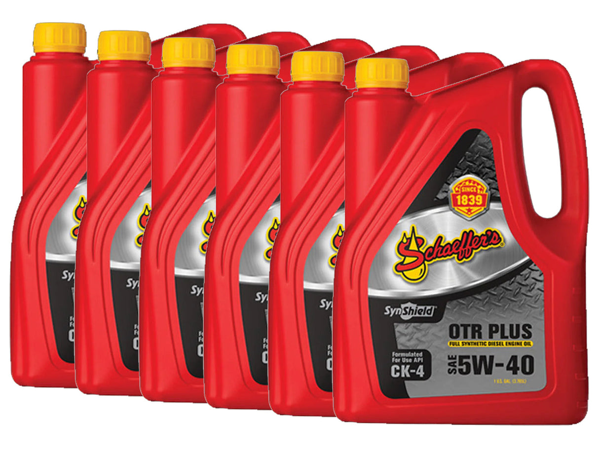 Schaeffers SynShield OTR Plus 5W-40 Full Synthetic Diesel Engine Oil Schaeffers