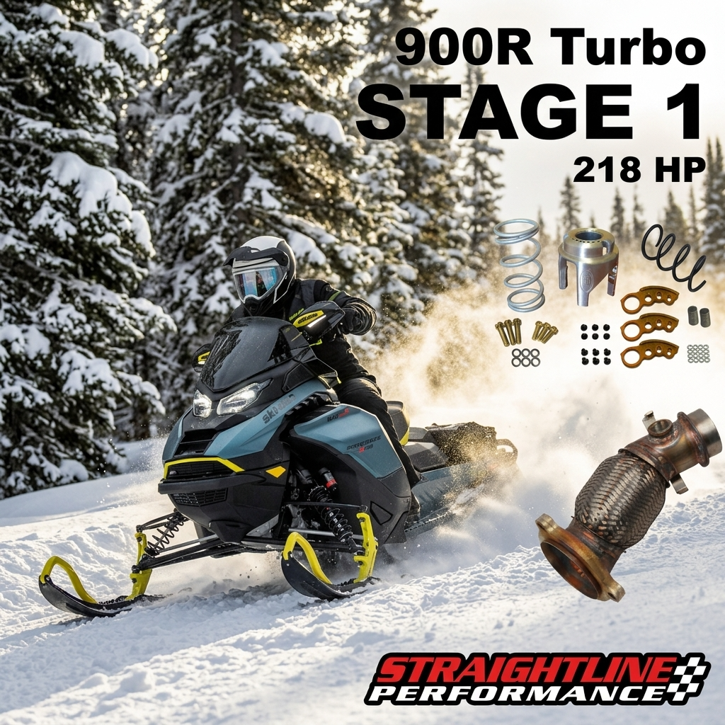 Straightline Stage 1R Turbo Kit for Ski-Doo 900R Turbo