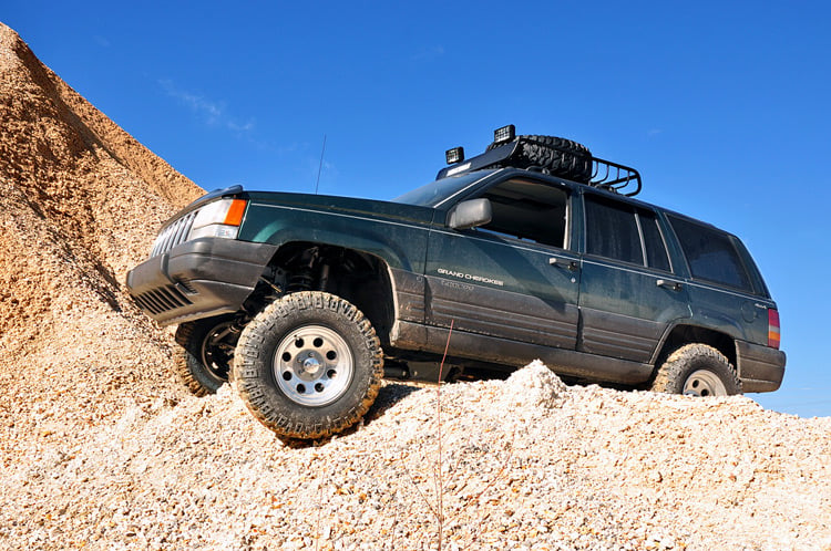 Long Arm Upgrade Kit 4 Inch Lift Jeep Grand Cherokee ZJ 4WD (1993-1998) Rough Country
