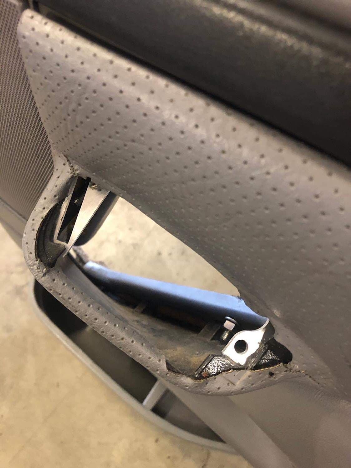 OBS Solutions Passenger Door Panel Repair Bracket - 1992-1997 Ford F-Series & Bronco OBS Solutions