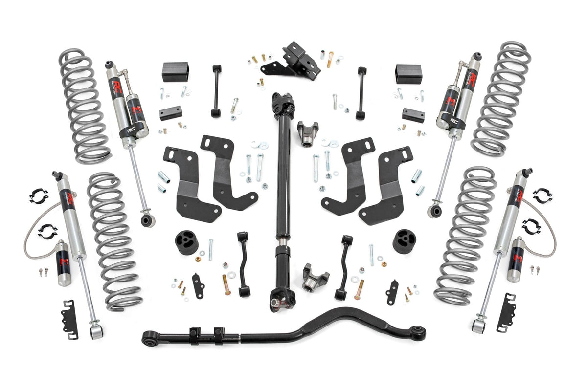 3.5 Inch Lift Kit C/A Drop Front D/S M1R Jeep Wrangler JL Rubicon (18-23) Rough Country