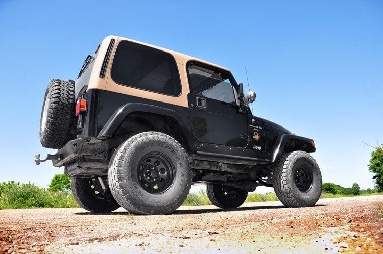 4 Inch Lift Kit Jeep Wrangler TJ 4WD (1997-2002) Rough Country