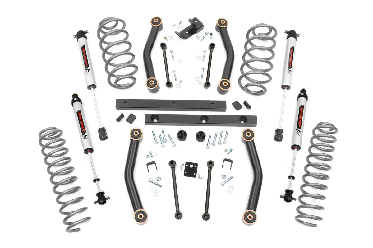 4 Inch Lift Kit V2 Jeep Wrangler TJ 4WD (1997-2002) Rough Country